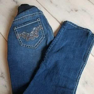 Maternity straight leg denim from Motherhood